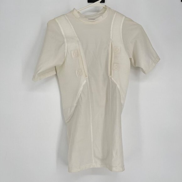 5.11 Tactical Conceal Carry Compression Shirt Padded Holster Pocket White Size S - Picture 1 of 4